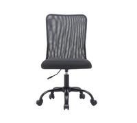 Q-Connect Silla Oficina Parma Malla sin reposabrazos alt MAX 990 ANC 480 Prof 590 Color Negro.