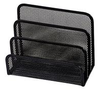 Q-Connect Soporte Para Cartas Metálico Rejilla Color Negro 175 x 140 x 82 Mm