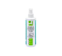 Spray q-connect limpiador de pantallas y teclados bote de 250 ml