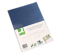 Tapa de encuadernacion q-connect pvc din a3 incolora 150 mc caja de 100 unidades - KF00144