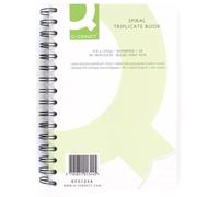 Q-Connect Triplicate Book - Cuaderno de anillas (triplicado)