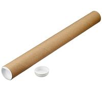 Tubo de carton q-connect portadocumentos tapa plastico 40x430 mm - KF17771