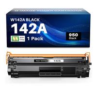 Q-image Toner Cartridge Chip 142X W1420X (W1420A 142A) 2 Black High Yield 2000 Pages for H P M110 M110w M139 M140 M140w Laser Printer