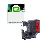 Q-Nomic 1805416 IND Rhino cinta vinilo blanco sobre rojo 12mm