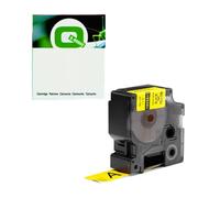 Q-Nomic 1805431 IND Rhino cinta vinilo negro sobre amarillo 24mm