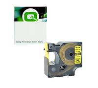 Q-Nomic 1805444 IND RHINO termorretáctil texto negro sobre amarillo 22mm