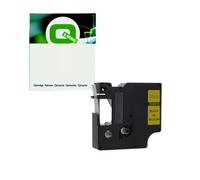 Q-Nomic 40918 (S0720730) cinta plástica negro sobre amarillo 9mm