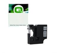 Q-Nomic 45015 (S0720550) cinta plástica rojo sobre blanco 12mm