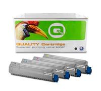 Q-Nomic Pack 46490605, 06, 07 y 08 toners 4 colores (BK/C/M/Y) XL