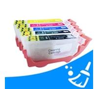 Q-Nomic Pack PGI-5 y CLI-8 limpiador cabezales (5 colores)