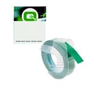 Q-Nomic S0898160 cinta 3D blanco sobre verde 9mm