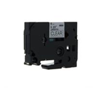 Q-Nomic TZe-111 Cinta Negro Sobre Transparente 6 Mm