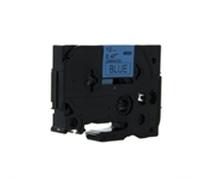 Q-Nomic TZe-535 cinta 12mm texto blanco sobre azul (8M)