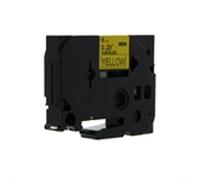 Q-Nomic TZe-FX611 cinta flexible 6mm texto negro sobre amarillo (8M)