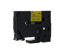 Q-Nomic TZe-S621 Cinta negro sobre amarillo extra fijación (9mm X 8m)