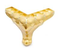 Q&Q FABRICACIÓN EUROPEA - PATA PLASTICO OKALIPTUS JOYA H135 ORO 180X180X135