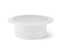 Q&Q NACIONAL - AIREADOR PARA CANAPE d30-40 PLÁSTICO BLANCO SIN MARCO, SIN ARANDELA.