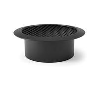 Q&Q NACIONAL - AIREADOR PARA CANAPE d30-40 PLÁSTICO NEGRO SIN MARCO, SIN ARANDELA.