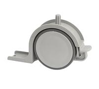 Q&Q Nacional - Rueda Nido TOSCANACON PLASTICO Gris SP40 con Freno