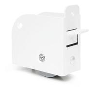 Q&Q NACIONAL - RUEDA REXTON ESPESOR 30 BLANCO R9010 CON FRENO DERECHA DOBLE PARED