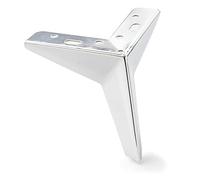 Q&Q - PATA METÁLICA TOGO ALTURA (H) 100 ACABADO CROMO