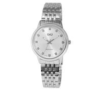 Q&Q Reloj Analógico para Mujer de Cuarzo con Correa en Acero Inoxidable QZ81J201Y