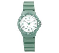 Q&Q Reloj de mujer de silicona, con hebilla, 10 bar, analógico, cuarzo