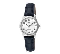 Q&Q - Reloj de Pulsera para Mujer Q & Q con Correa de Piel - Reloj - Cuero - Negro