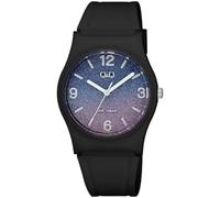 Q&Q WATCHES Reloj Análogico-Digital para Mujeres de Cuarzo con Correa en Caucho V27A-012VY