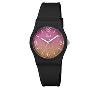 Q&Q WATCHES Reloj Análogico-Digital para Mujeres de Cuarzo con Correa en Caucho V27A-013VY