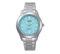 Q&Q WATCHES Reloj Análogico-Digital para Mujeres de Cuarzo con Correa en Acero Inoxidable Q35B-008PY