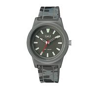 Q&Q Reloj Unisex V35A-004VY - Analógico-digital, Cronógrafo, Correa poliuretano, Esfera multicolor