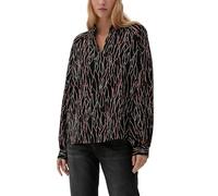 Q/S by s.Oliver Blusen Langarm, Brazo de Blusen De Las Mujeres, Black, 36