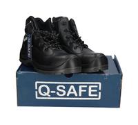 Q-Safe QS7031/44 Safety Shoes Black Size EU 44 UK 10 S3 New NFP