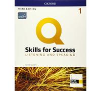 Q Skills for Success – Listening & Speaking 1 – Pack del libro del estudiante – 3.ª edición