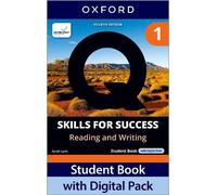 Q: Skills for Success Fourth Edition Level 1 Reading and Writing Student Book with Digital Pack: Print Student Book with 2 years' access to the ... Resources, available on Oxford English Hub