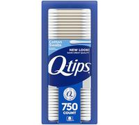 Q-tips Hisopos de algodón para higiene y cuidado de la belleza, hisopo de algodón original fabricado con 100% algodón, 750 unidades