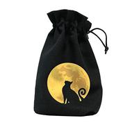 Q-Workshop Bolsa de dados The Mooncat para gatos Blanco moderno
