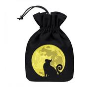 Q-Workshop Bolsa de dados The Mooncat para gatos Blanco moderno