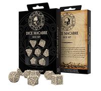 Q-Workshop DMR3G Dice Macabre Dice Set (7)