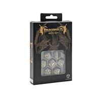 Q-Workshop Dracopolis - Juego de dados The Scandinavian Blackfang - Accesorio de dados para juegos de cartas de mesa - para 1+ jugadores y mayores de 14 años