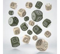 Q-workshop fortress compact d6 dados de juego de rol de mesa para 1+ j