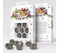 Q-workshop - juego de dados de feliz cumpleaños, para mayores de 14 a