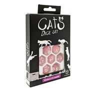 Q-Workshop - Juego de dados para gatos, margaritas, juego de dados