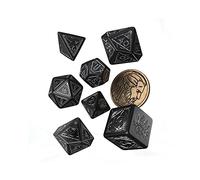 Q-Workshop Juego de Dados The Witcher Geralt - Espada de Plata