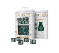 Q-Workshop Juego de dados con bolsa Slytherin de Harry Potter (5)