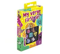 Q-WORKSHOP My Muy Primero Dado Juego Little Baya Multicolor RPG Dado 7pc