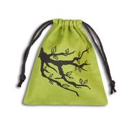 Q-Workshop Bolsa para dados QWOENT10 Ent Verde y negro
