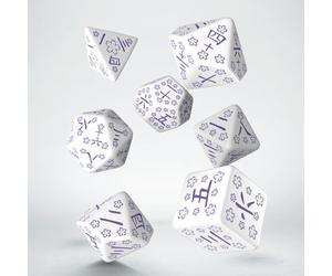 Q-workshop qwokan3z - juego de dice japonés, blue star lotus (7)