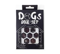 Q-Workshop QWOSDOG1 Dogs Dice Set Luna Cube